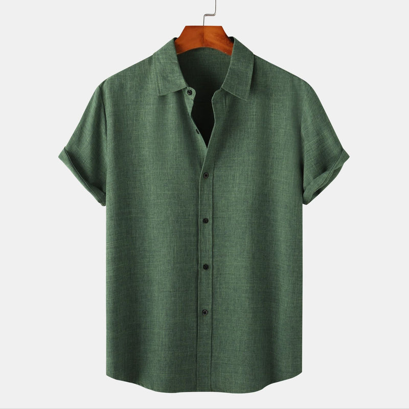 Short Sleeve Button-Up Shirt