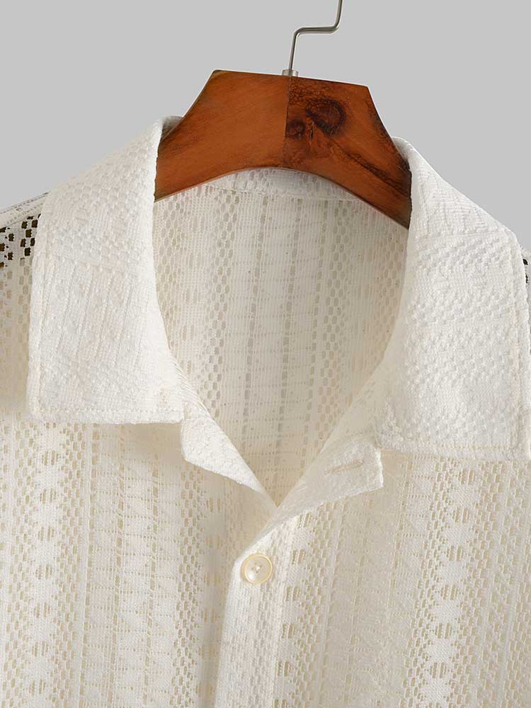 Pattern Cotton Shirt