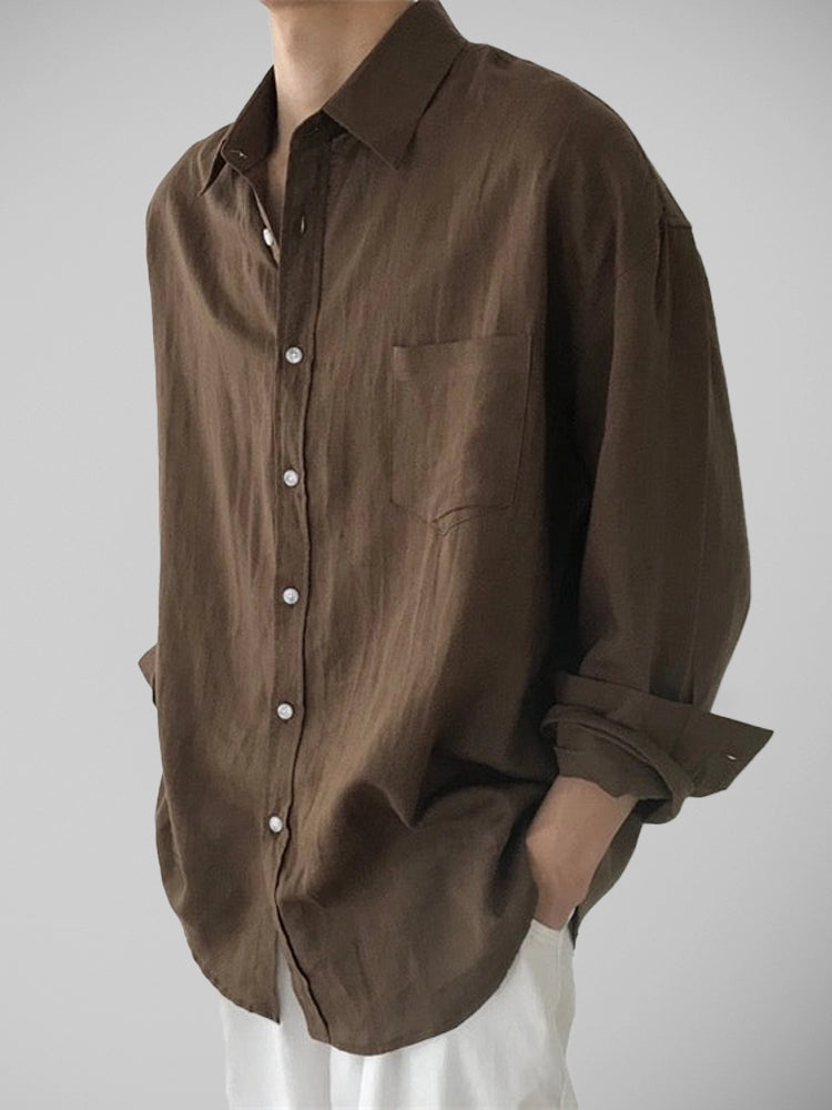 IKSAN Pocket Linen Shirt