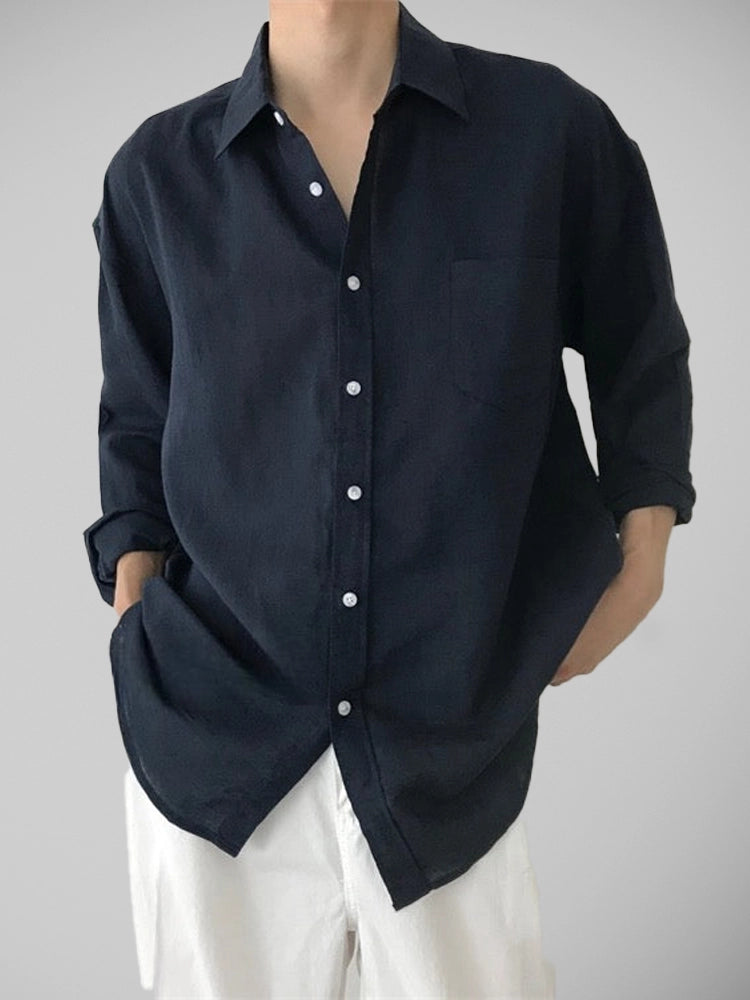 IKSAN Pocket Linen Shirt