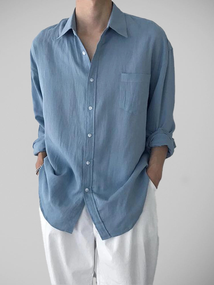 IKSAN Pocket Linen Shirt