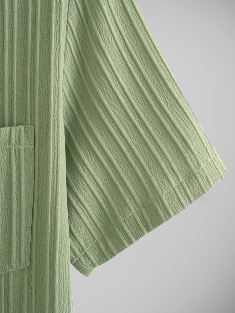 Green Double Striped Shirt