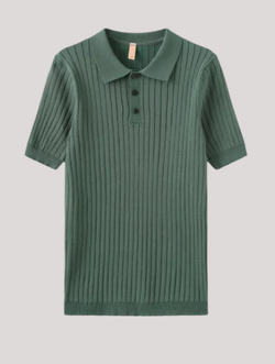 Knitted Polo Shirt