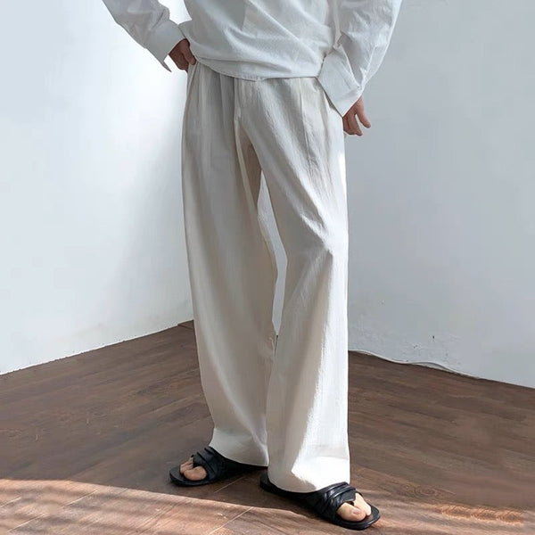 YANGJU Wide Leg Linen Pant