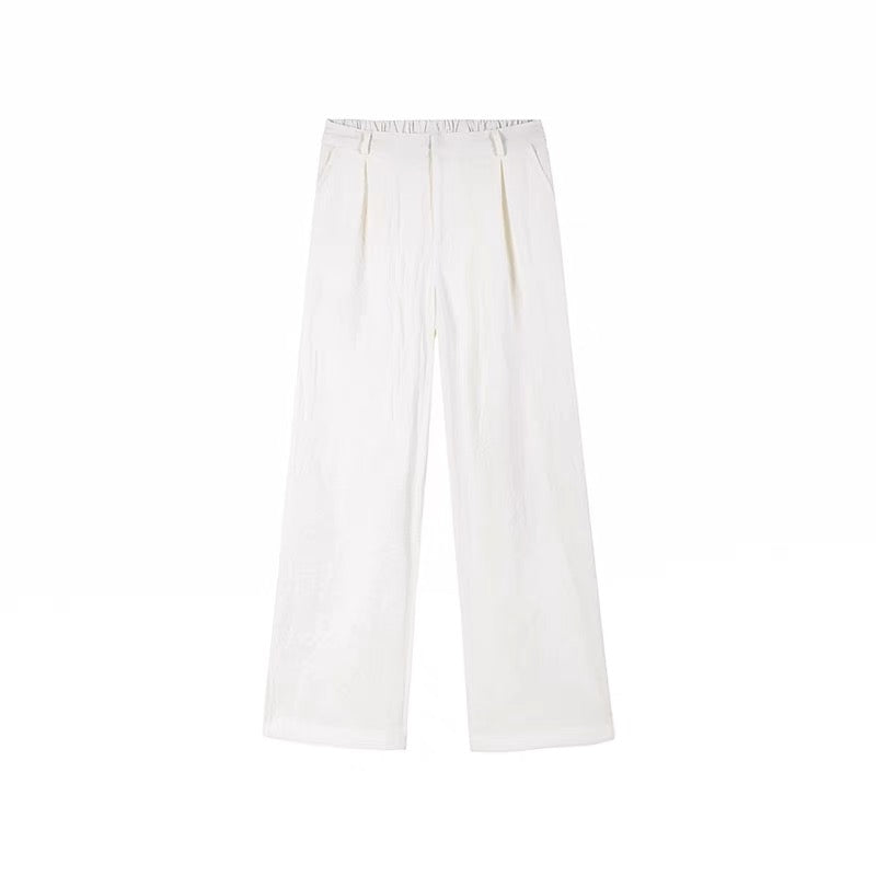 YANGJU Wide Leg Linen Pant